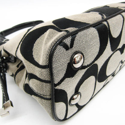 Coach Signature Stripe · Canvas & Leather