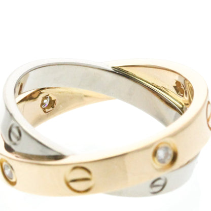 Cartier Be Love · Half Diamond · Two-Tone Gold