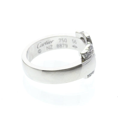 Cartier 2C Boucle · Diamond · 18K White Gold