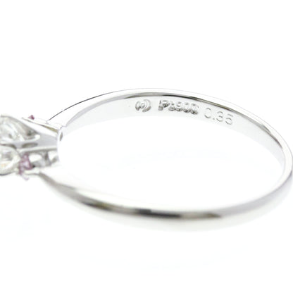 Tasaki Diamond · Platinum · Solitaire · Size 6 (EU 55)