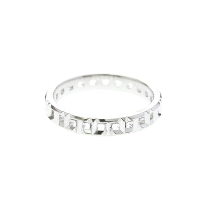 Tiffany T True Narrowing · 18K White Gold · Size 6.5 (EU 56.25)