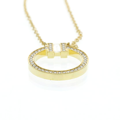 Tiffany T Circle · 18K Yellow Gold · Diamond