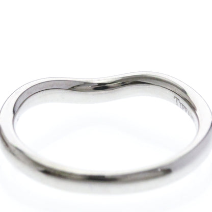 Tiffany Curved Band · Platinum · Diamonds