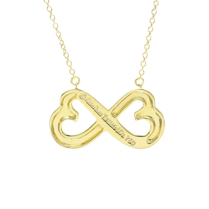 Tiffany Double Loving Heart · 18K Yellow Gold