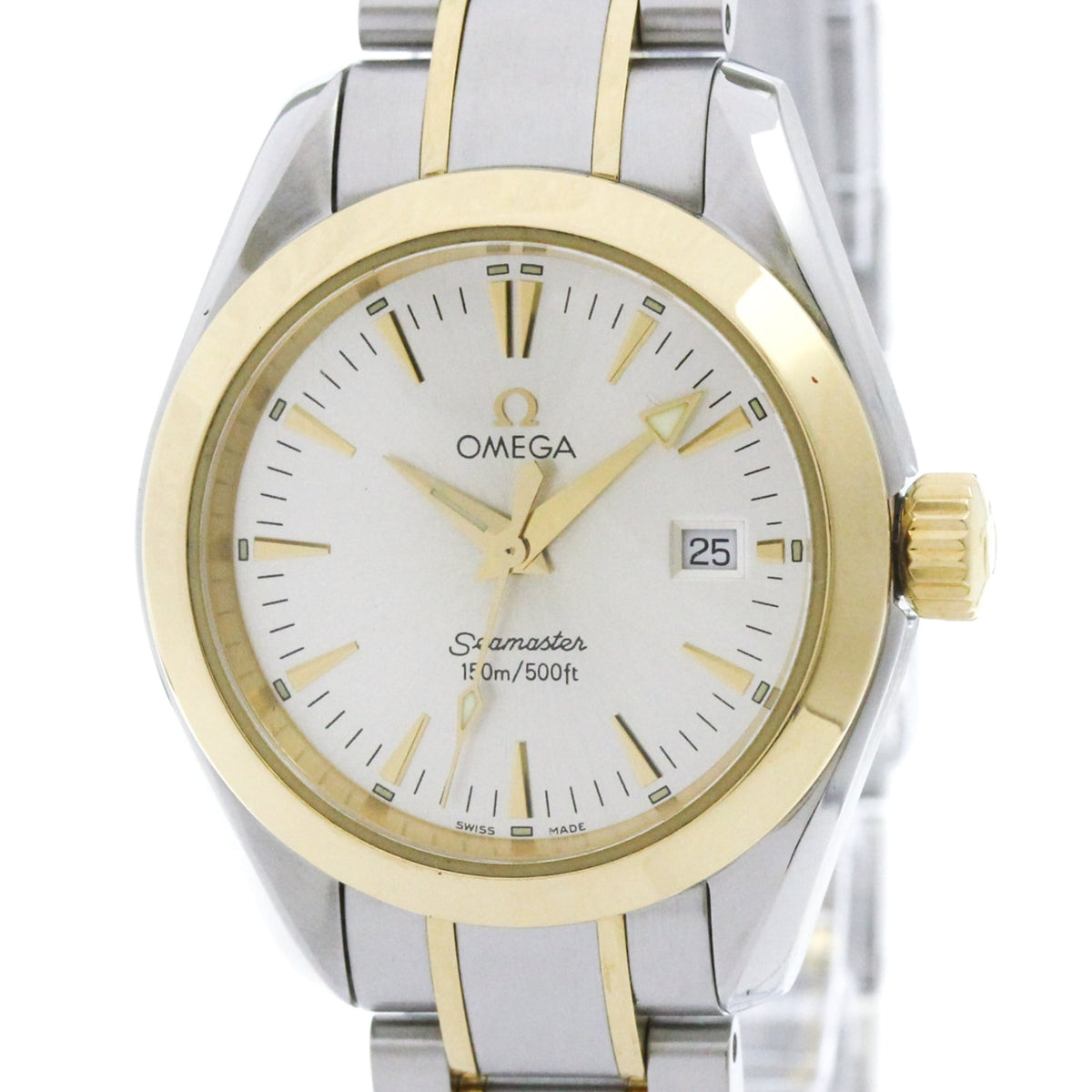 Omega Seamaster Aqua Terra · Two-Tone Gold