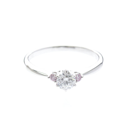 Tasaki Diamond · Platinum · Solitaire · Size 6 (EU 55)