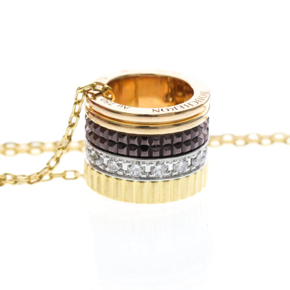 Boucheron Quatre Classic · Tri-Gold · Diamond