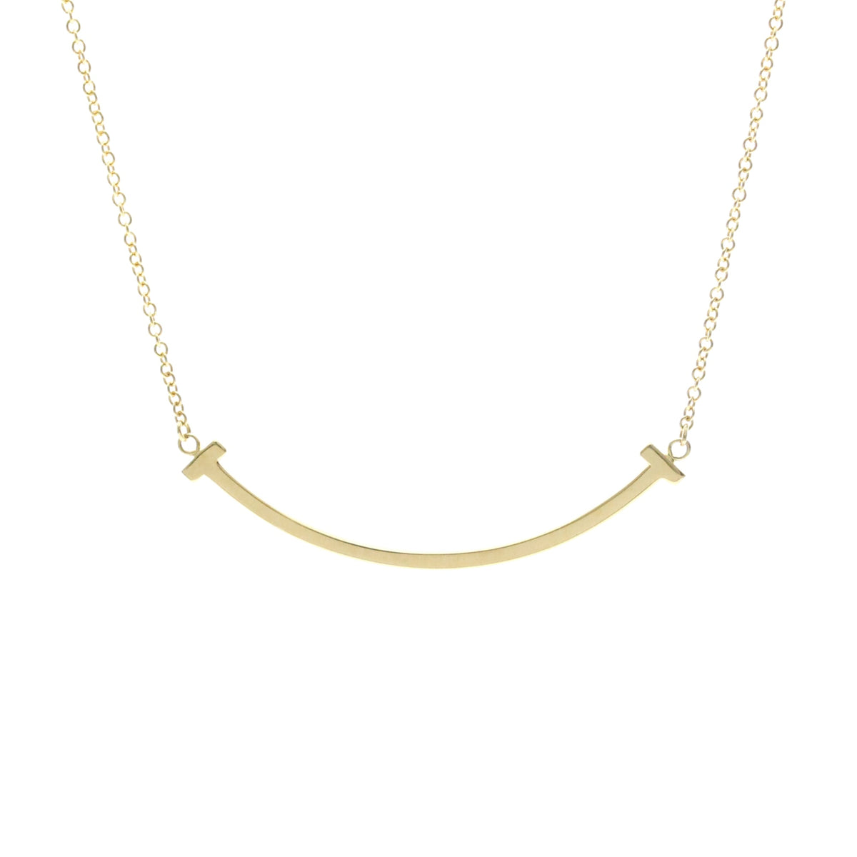 Tiffany T Smile · 18K Yellow Gold · Small