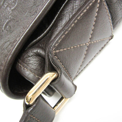 Gucci Guccissima · Leather Messenger