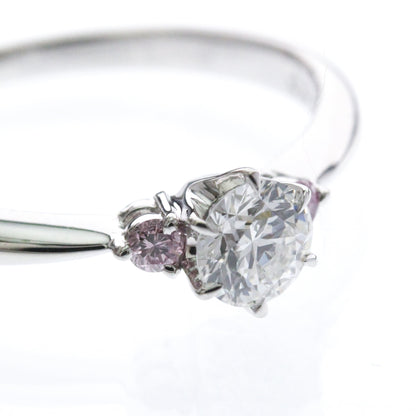 Tasaki Diamond · Platinum · Solitaire · Size 6 (EU 55)