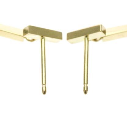 Tiffany T · T-Bar Earrings · 18K Yellow Gold