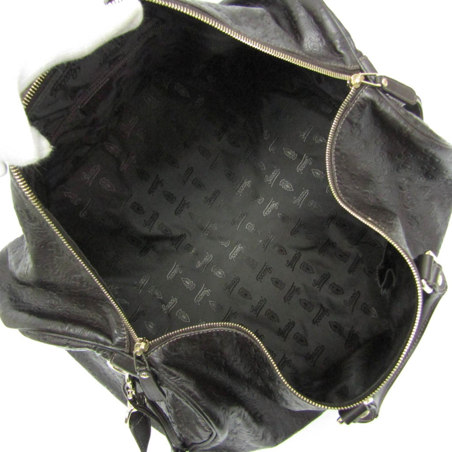 Gucci Guccissima · Leather Boston Bag