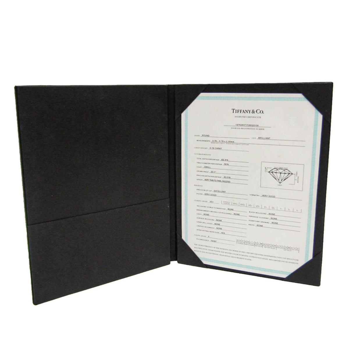 Tiffany Classic Solitaire · Platinum · Diamond · Size 3 (EU 47.5)