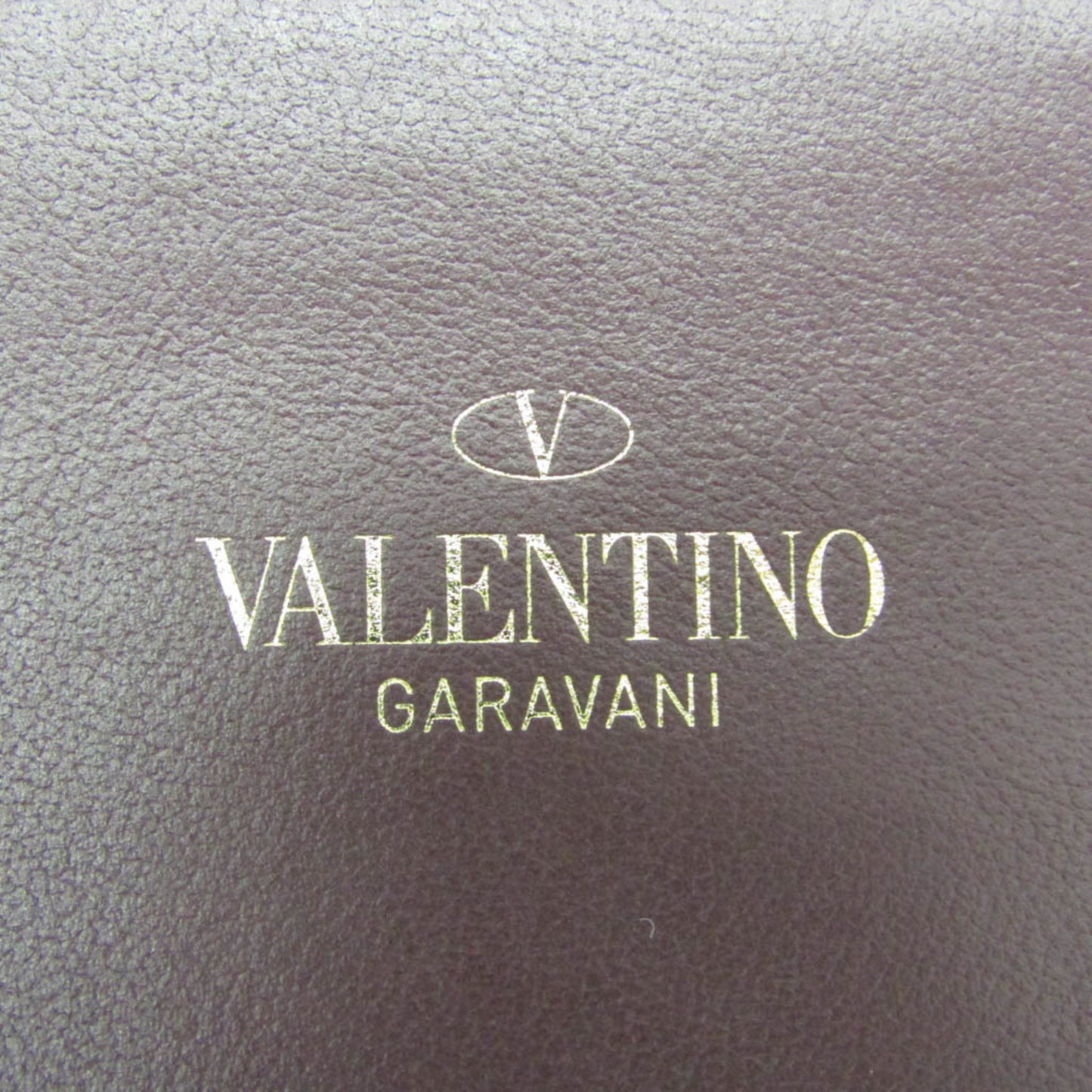 Valentino Garavani V Logo · Leather Canvas Tote