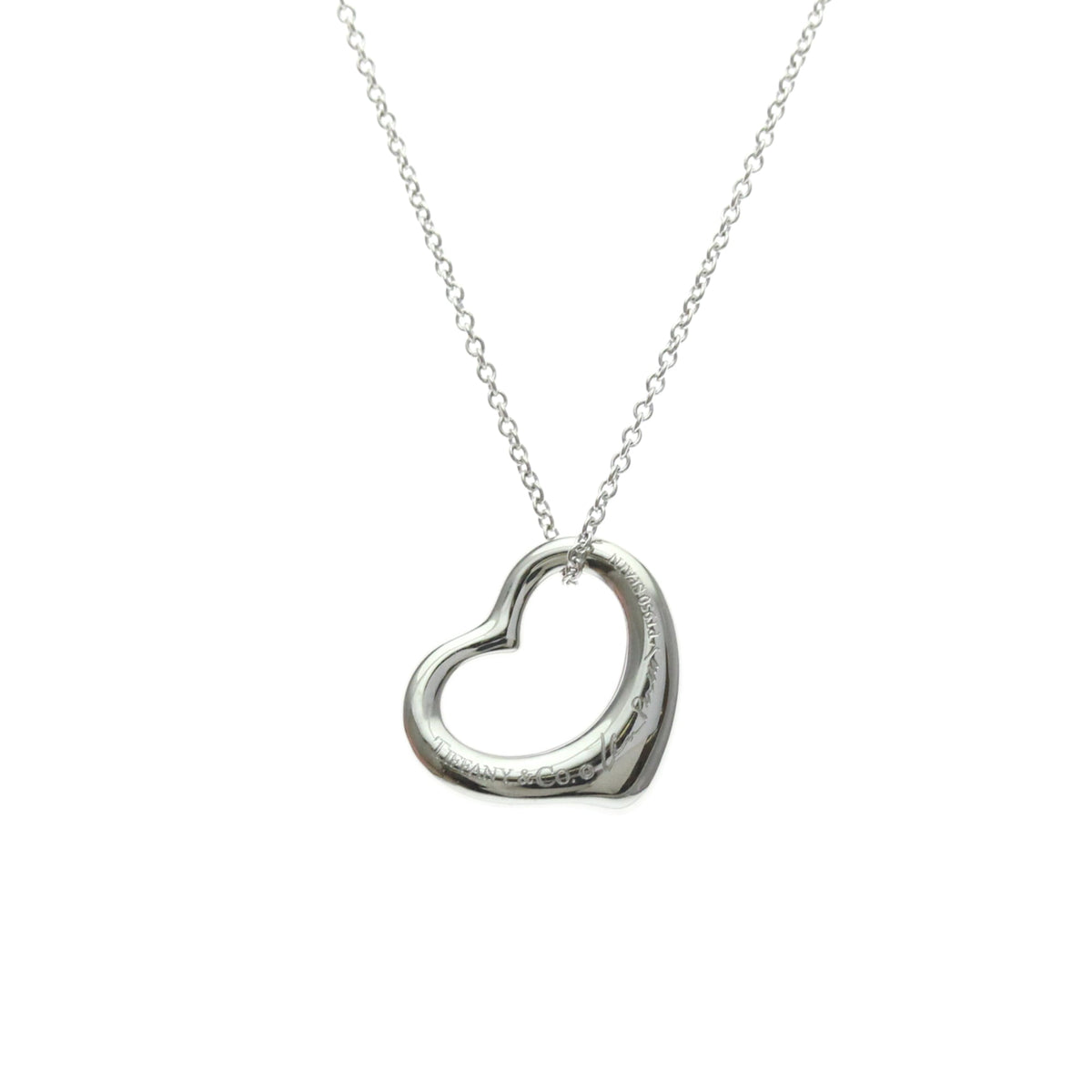 Tiffany Open Heart · Platinum · Diamond