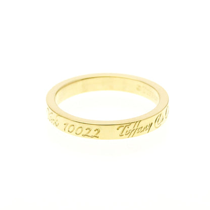 Tiffany · 18K Yellow Gold Band Ring