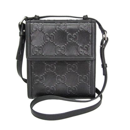 Gucci GG Embossed Crossbody · Leather