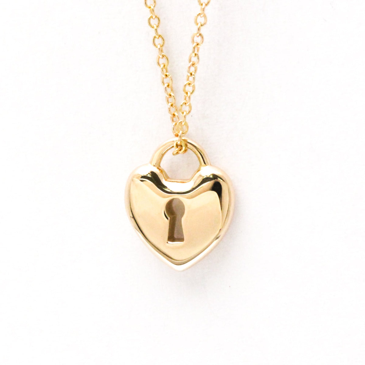 Tiffany Heart Lock Key · Rose Gold