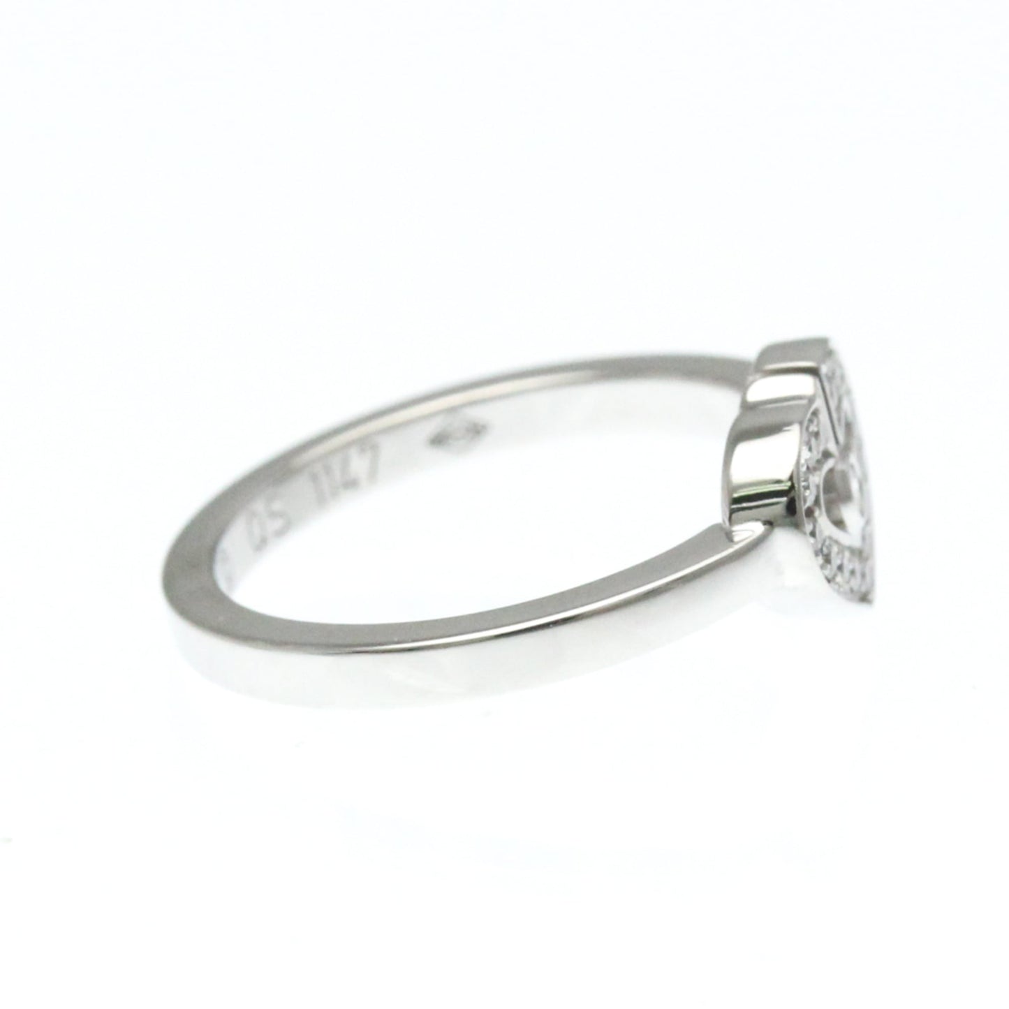 Cartier C Heart · Diamond · 18K White Gold