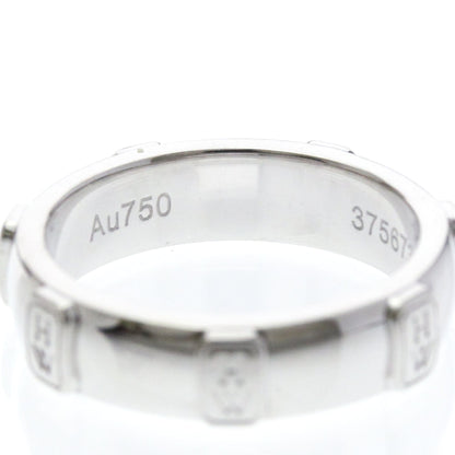 Harry Winston HW Logo · 18K White Gold