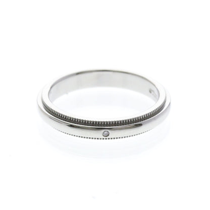 Tiffany Milgrain · Platinum · Diamond