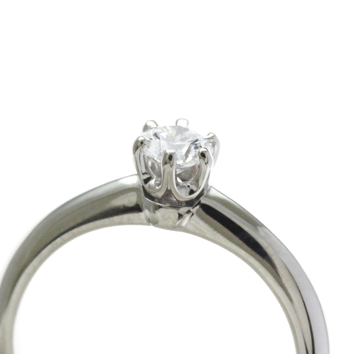 Tiffany Classic Solitaire · Platinum · Diamond · Size 3 (EU 47.5)