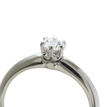 Tiffany Classic Solitaire · Platinum · Diamond · Size 3 (EU 47.5)