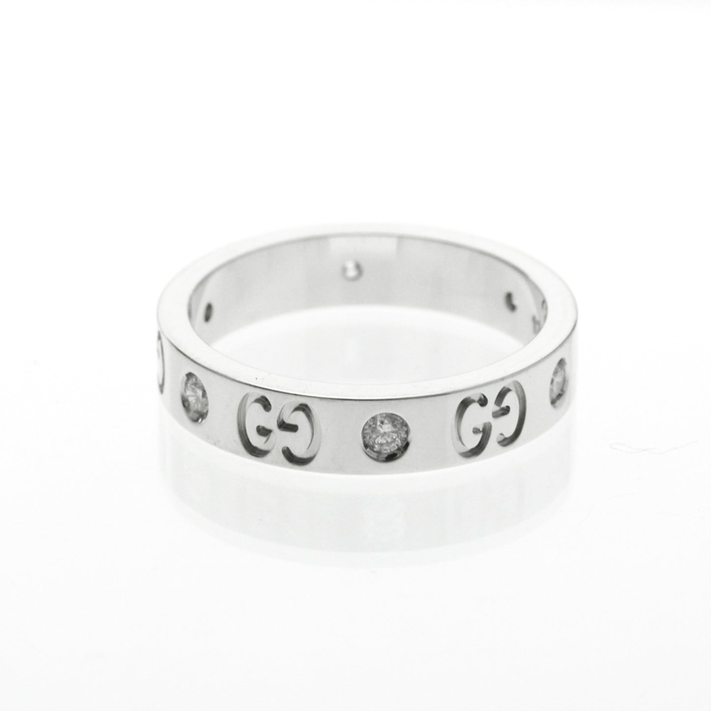 Gucci Icon · Diamond · 18K White Gold