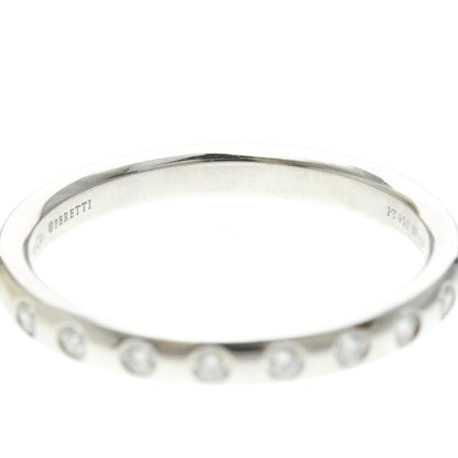 Tiffany Stacking Band · Platinum · 8 Diamonds