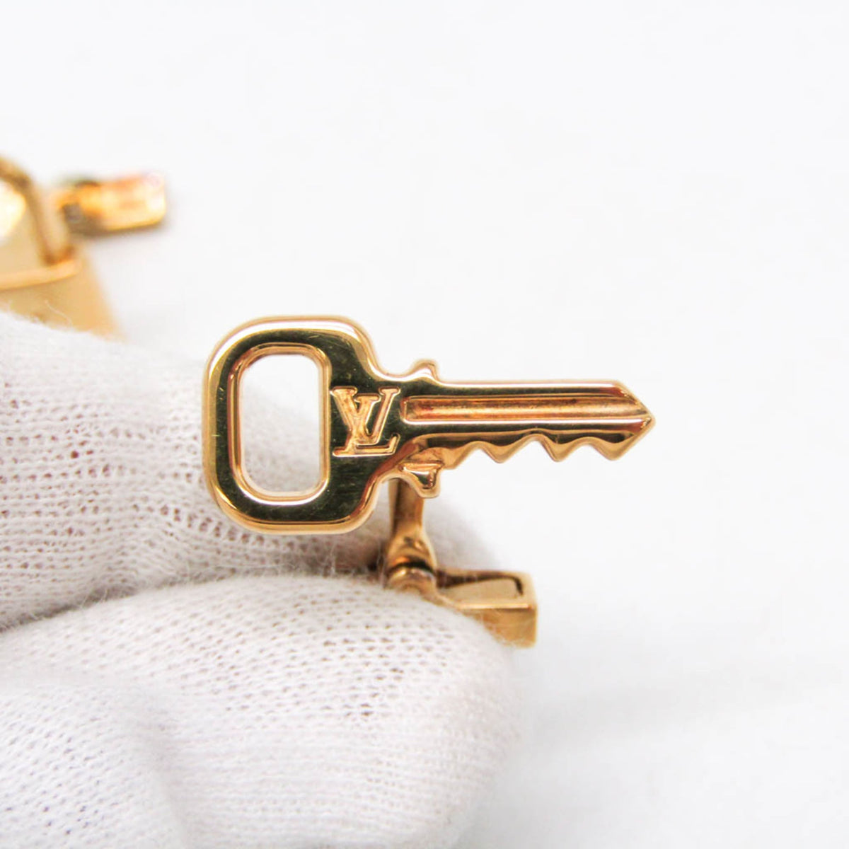 Louis Vuitton Padlock & Key · Silver 925
