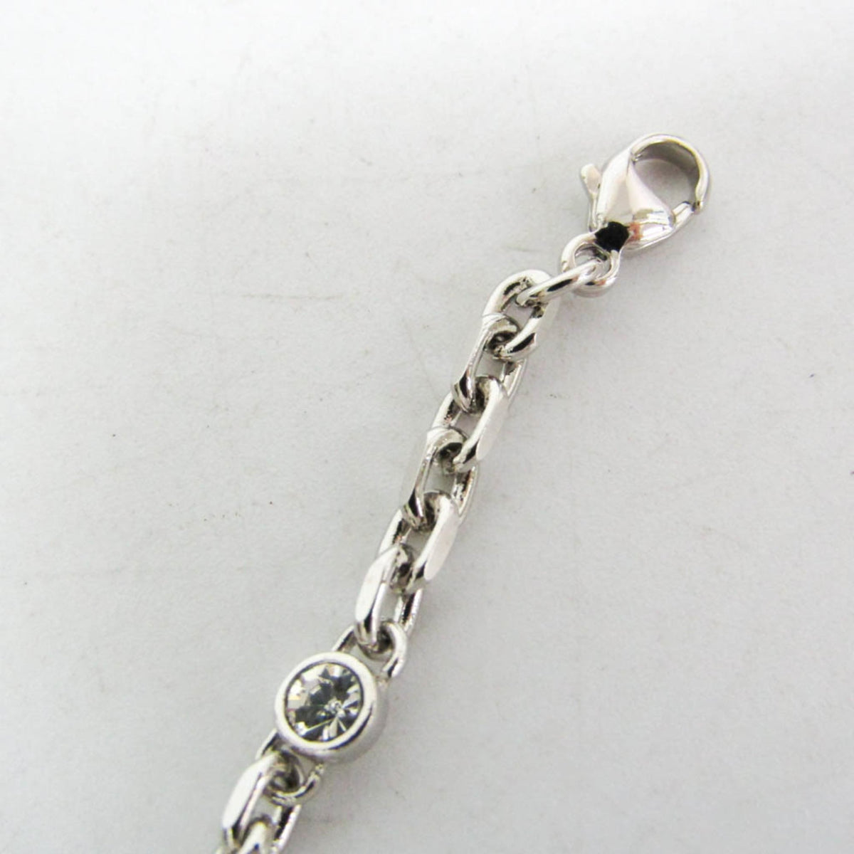 Saint Laurent · Rhinestone Charm Bracelet