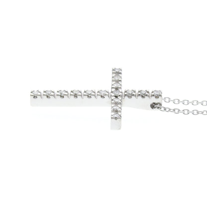 Star Jewelry Diamond Cross · 18K White Gold