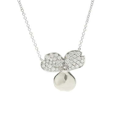 Tiffany Paper Flower · Platinum · Diamond