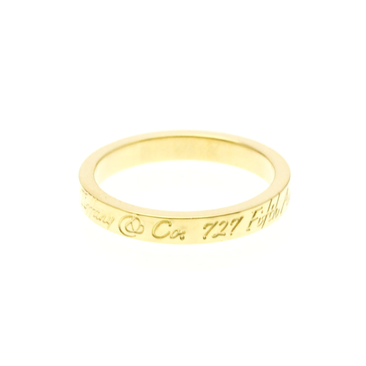 Tiffany · 18K Yellow Gold Band Ring