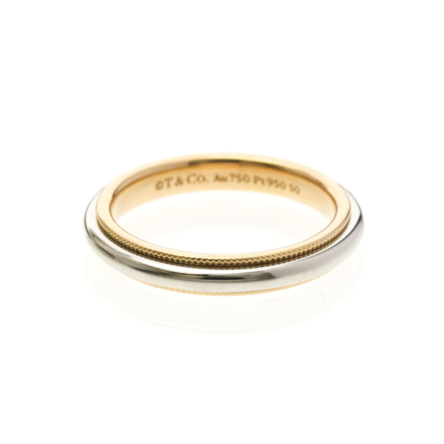 Tiffany Milgrain · Rose Gold & Platinum