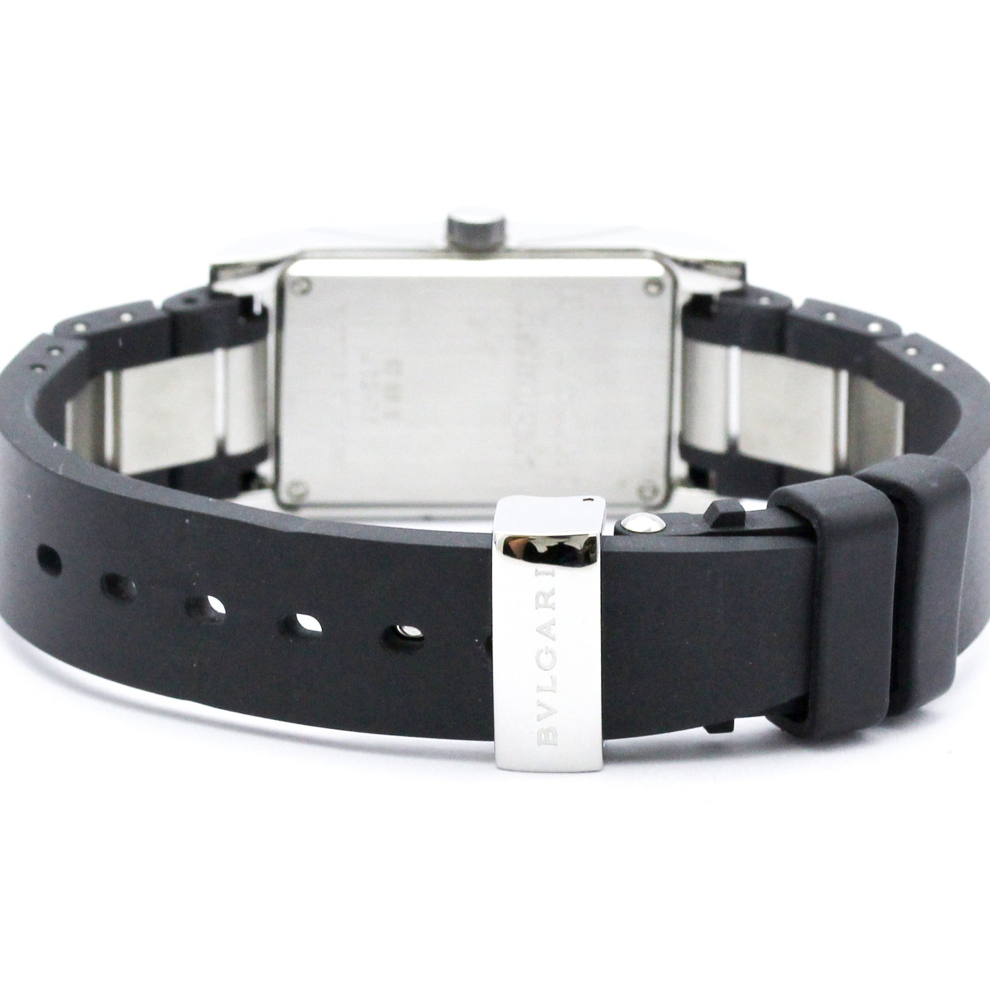 Bvlgari Rettangolo · Steel · Quartz