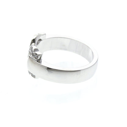 Cartier 2C Boucle · Diamond · 18K White Gold