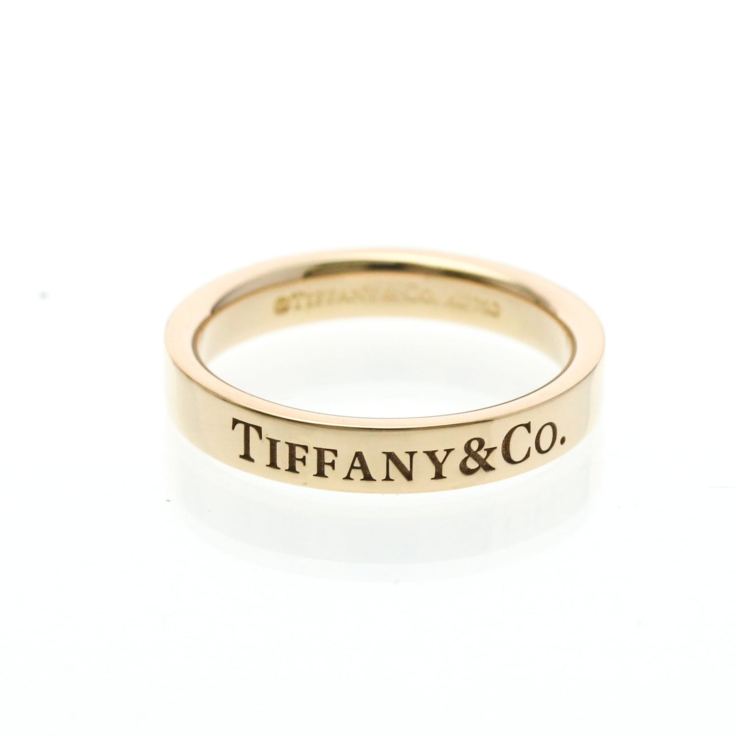 Tiffany Flat Band · Rose Gold