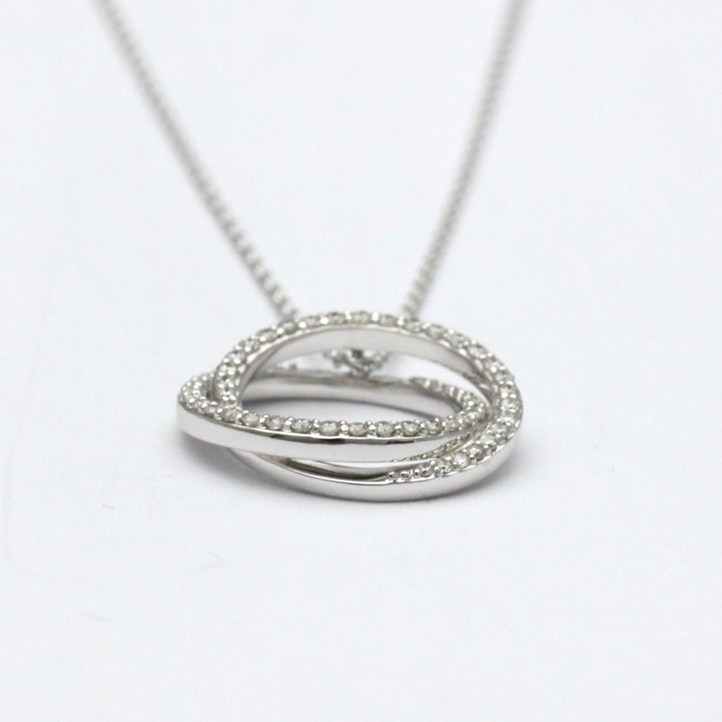 Ponte Vecchio Diamond Circle · 18K White Gold