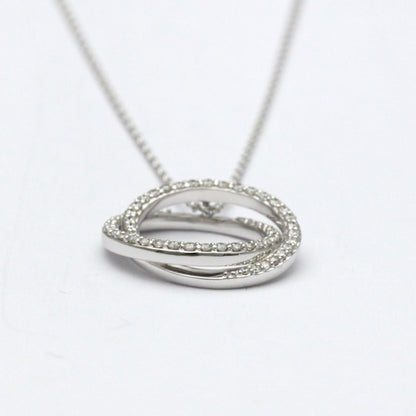 Ponte Vecchio Diamond Circle · 18K White Gold
