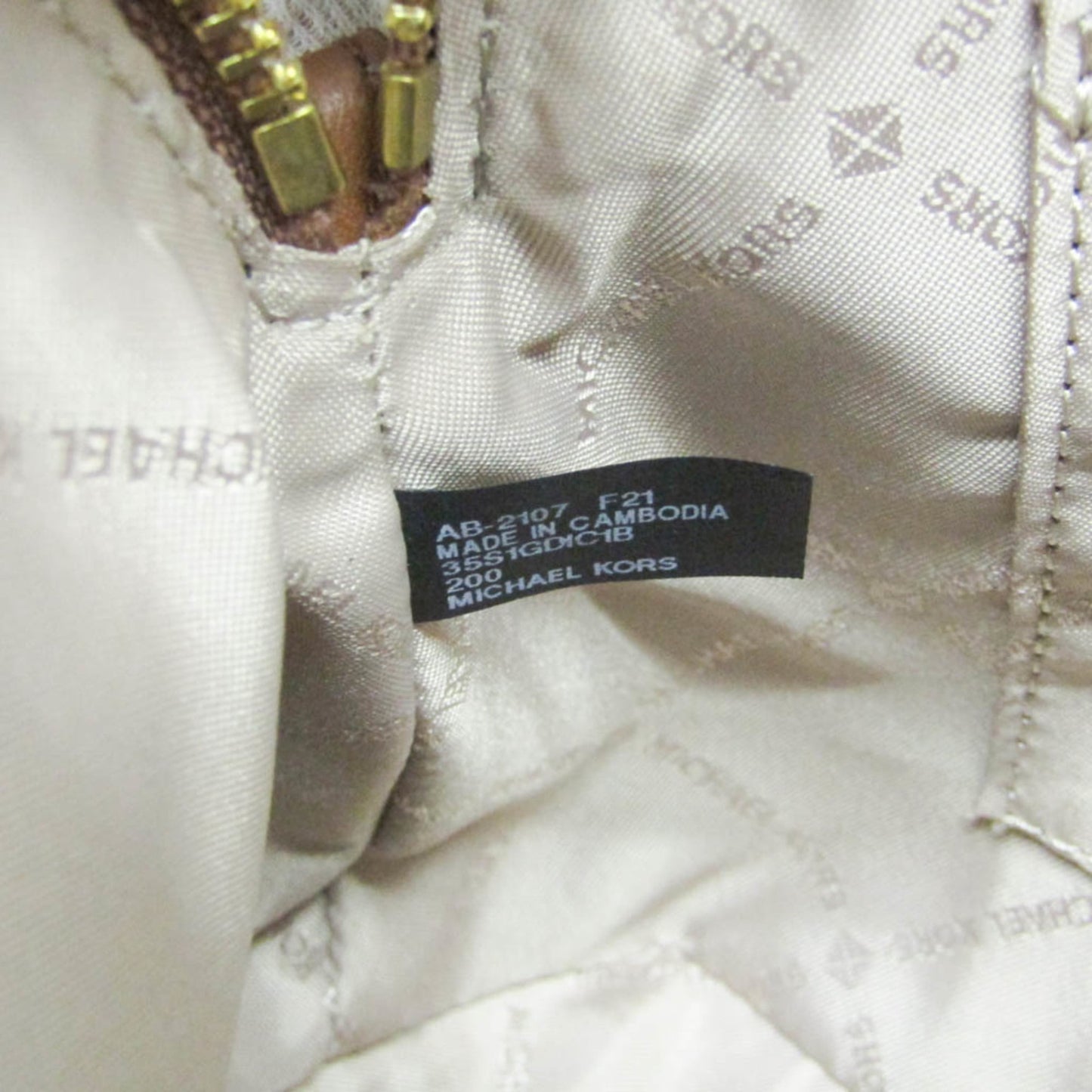 Michael Kors Dahlia · Coated Canvas Satchel