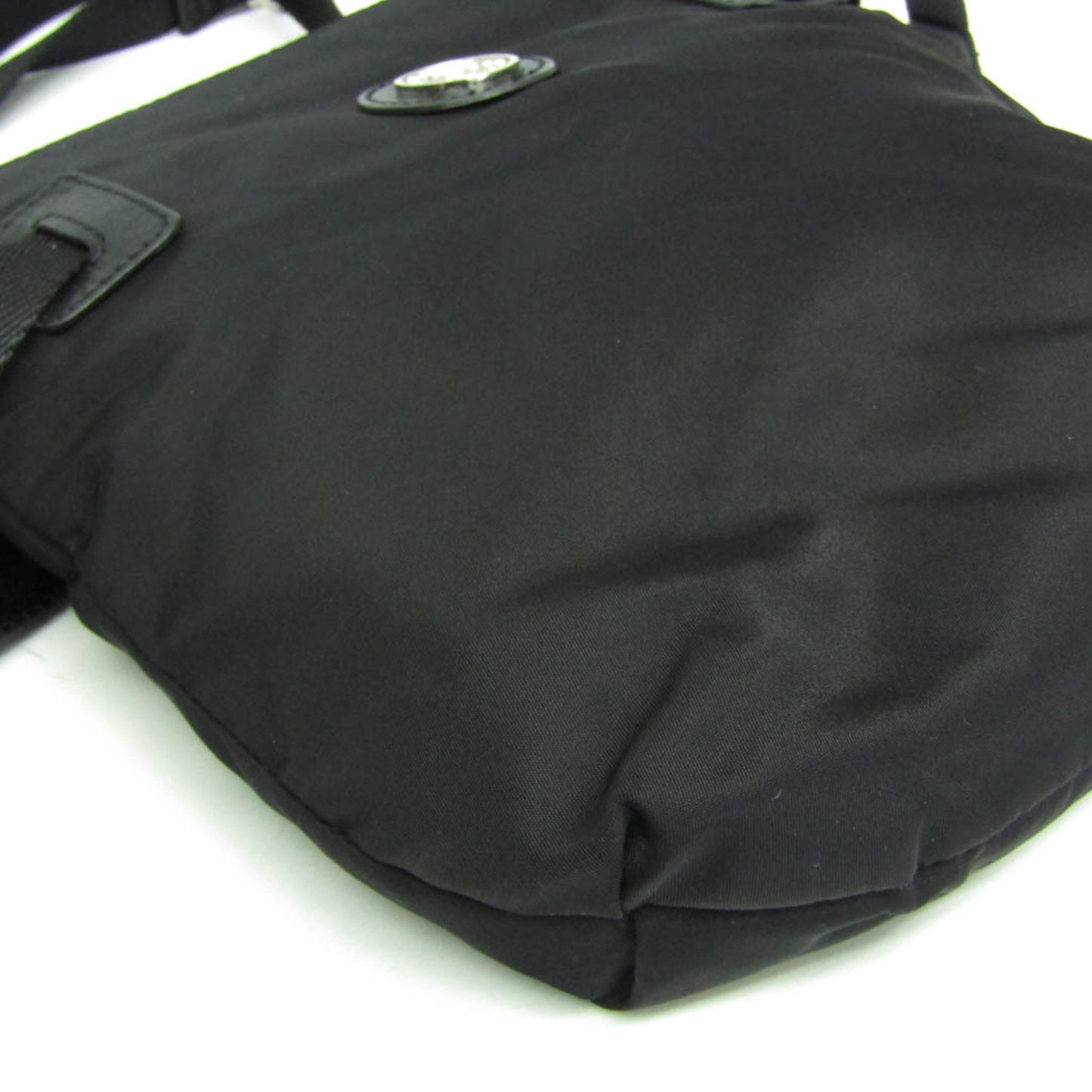 Hunting World · Nylon & Leather Shoulder Bag