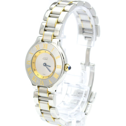 Cartier Must 21 · Gold Plated Steel