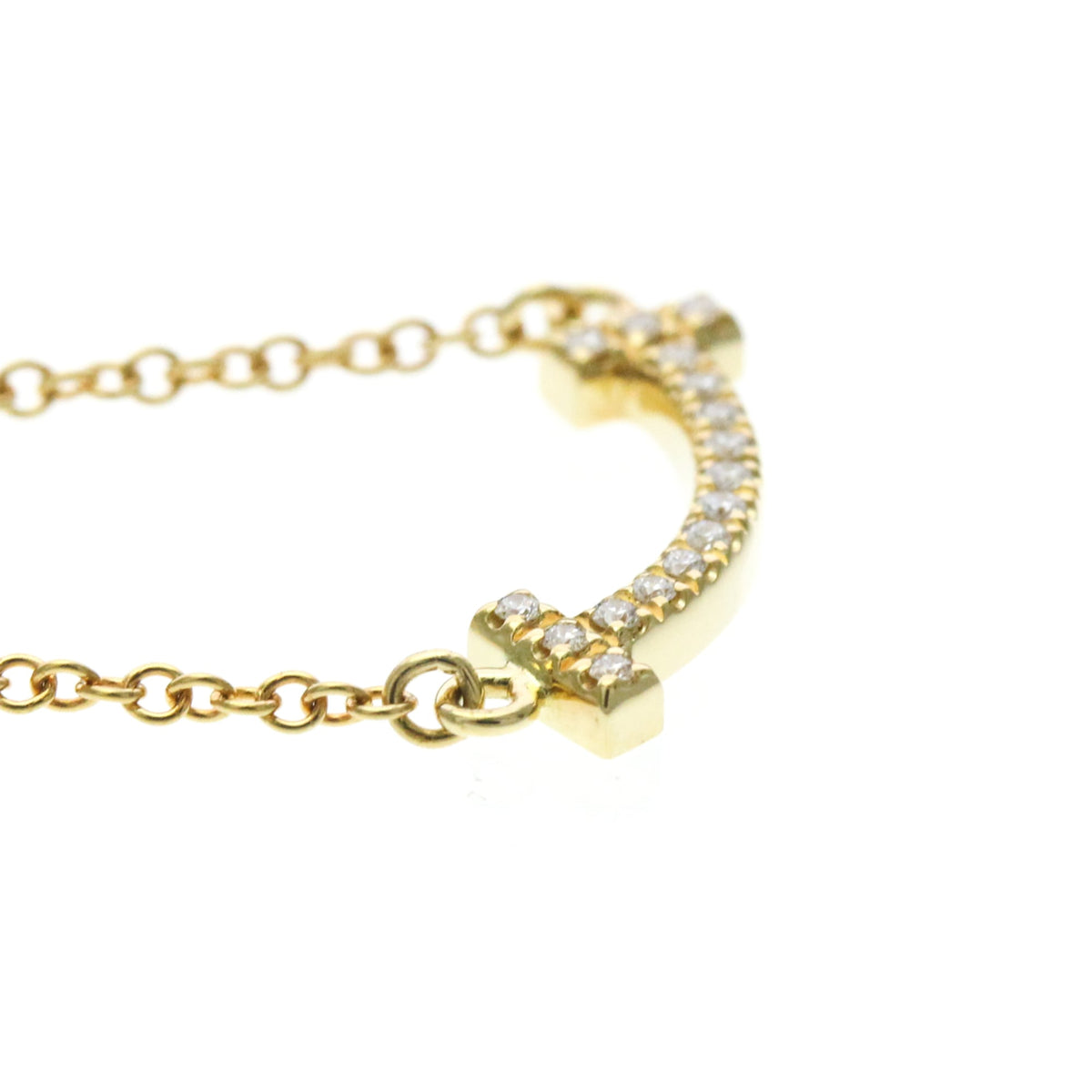 Tiffany T Smile · 18K Yellow Gold · Diamond
