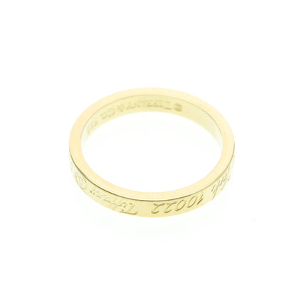 Tiffany Notes Band · 18K Yellow Gold