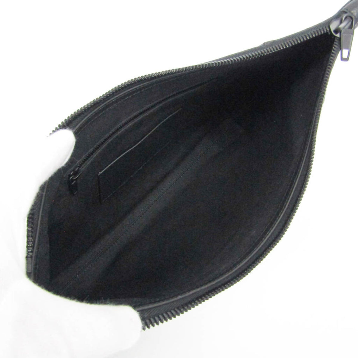Balenciaga Hourglass · Leather Clutch