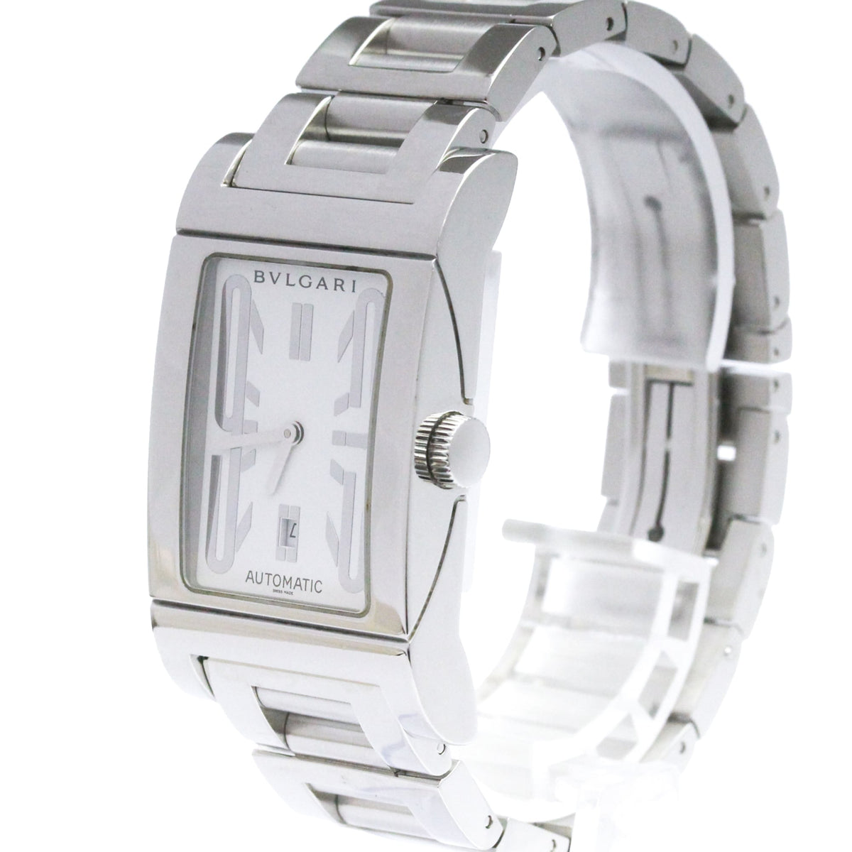 Bvlgari Rettangolo · Steel · Automatic
