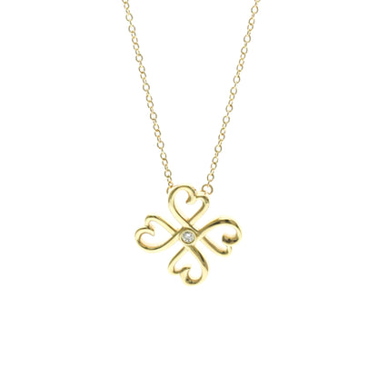 Tiffany Loving Heart Clover · 18K Yellow Gold