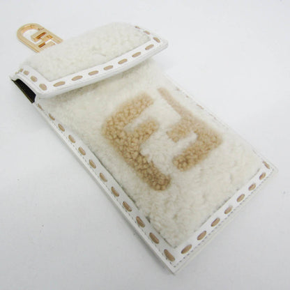 Fendi Logo Boa · Phone Pouch · Fur