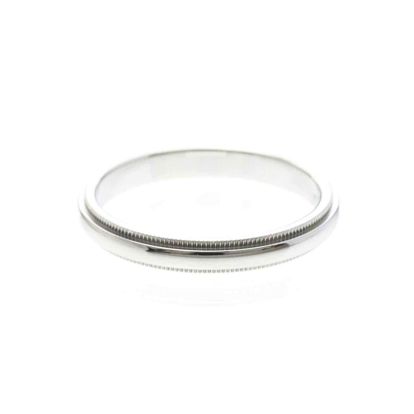 Tiffany Milgrain · Platinum